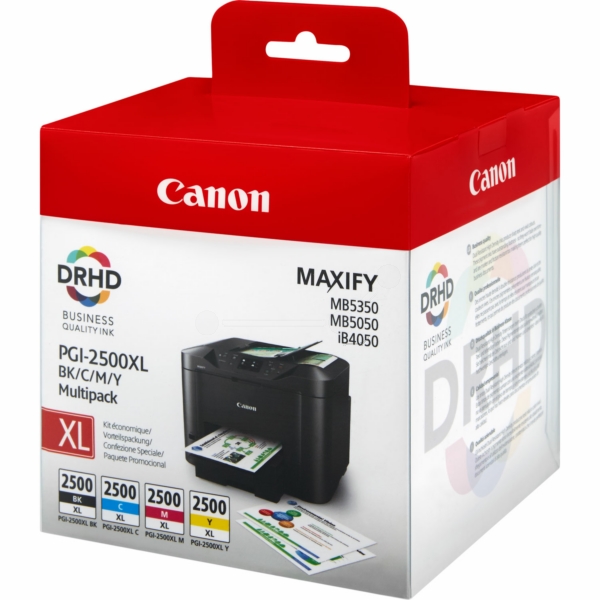 Original Canon Tinte PGI-2500 XLBKCMY / 9254B004 gelb für 9254B004